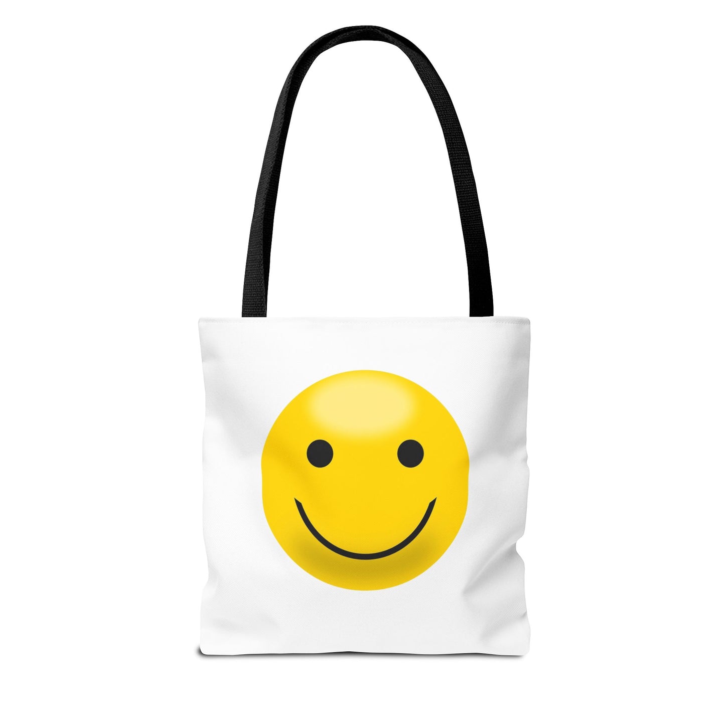 Smiley Face Tote Bag, Eco-Friendly Shopping Bag