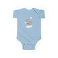 Cute Elephant Infant Bodysuit, Baby Shower Gift, Newborn Outfit, Toddler Wear, Adorable Baby Clothes