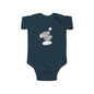 Cute Elephant Infant Bodysuit, Baby Shower Gift, Newborn Outfit, Toddler Wear, Adorable Baby Clothes