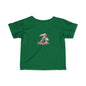 Colorful Number 2 Infant Tee, Cute Baby Shirt, Toddler Clothing, Birthday Outfit, Playful Kid’s Apparel