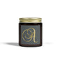 Monogram 'A' Coconut Apricot Scented Candle (4oz/9oz)