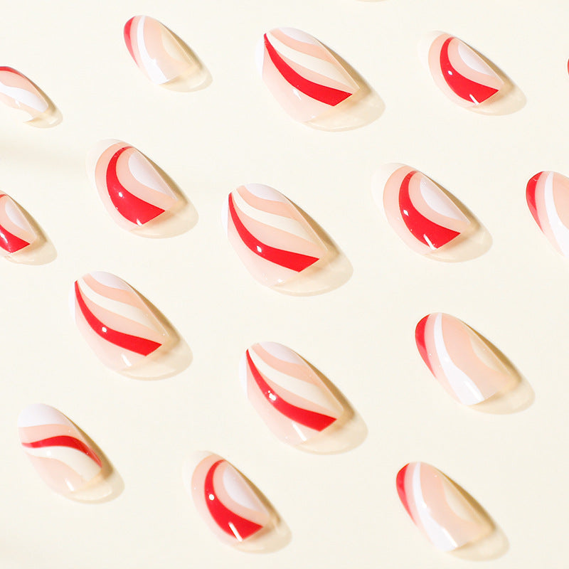 Press on nails finished fake nail nail French nail false nails direct supply 365nails – Image 2