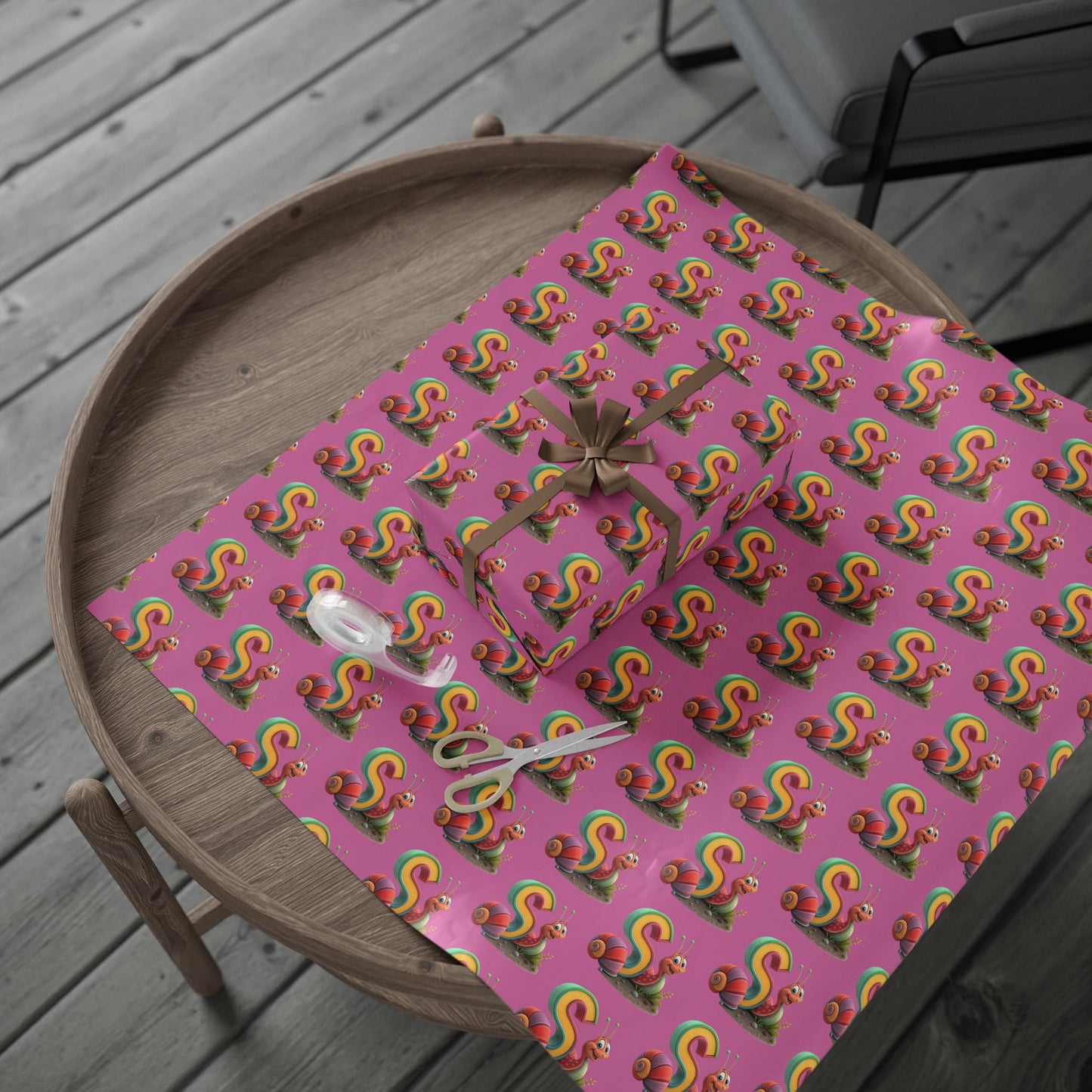 Colorful Floral Wrapping Paper | Gift Wrap for Birthdays, Holidays, Parties, Special Occasions, Eco-Friendly