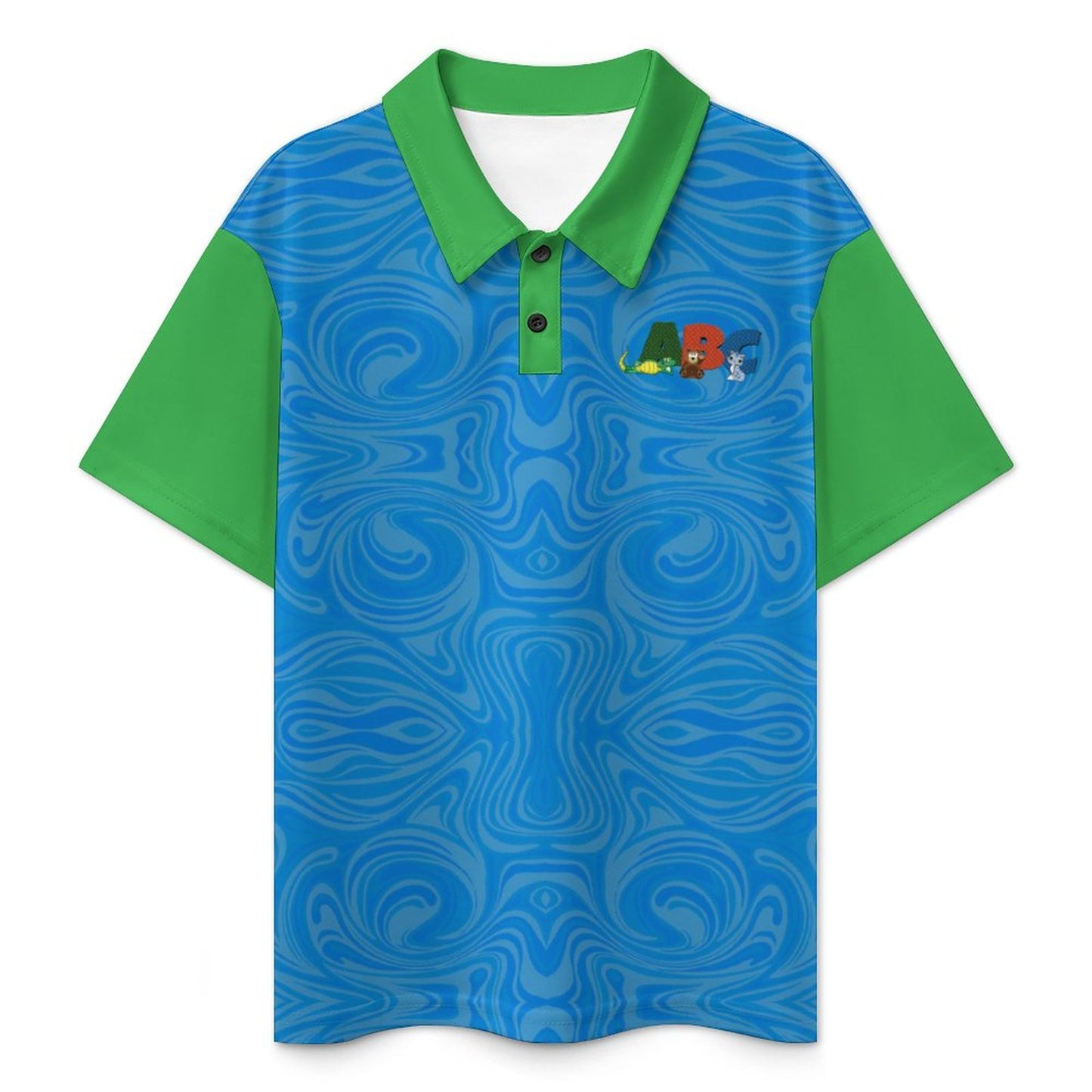 ABC Kids' Button-Down Polo Shirt