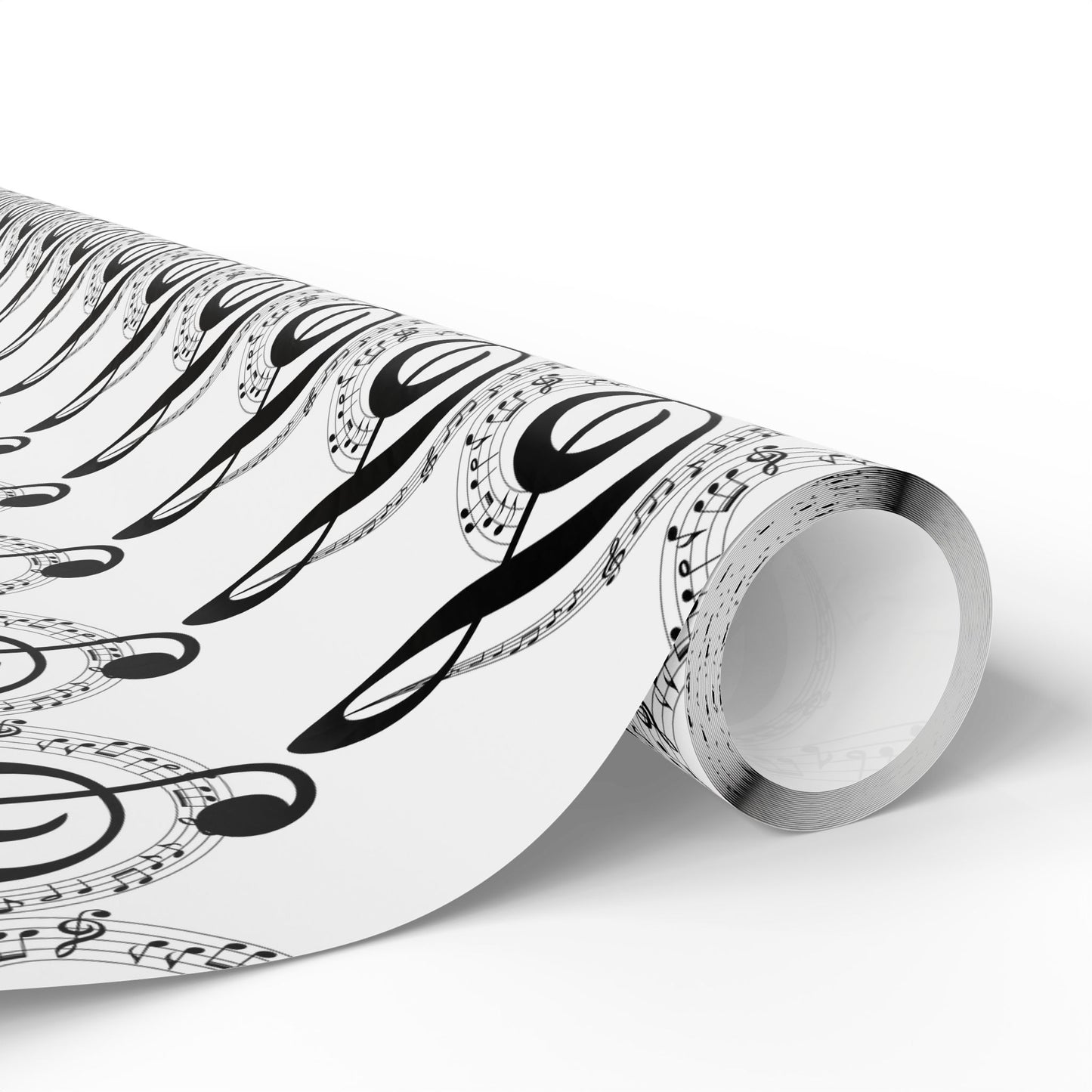 Musical Notes Wrapping Paper Perfect for Music Lovers