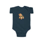 Cute Bear Infant Bodysuit, Adorable Baby Outfit, Perfect for Baby Showers, Newborn Gift, Cute Baby Clothes, Baby Clothes with Bear Design