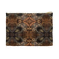 Bohemian Brown Kaleidoscope Accessory Pouch