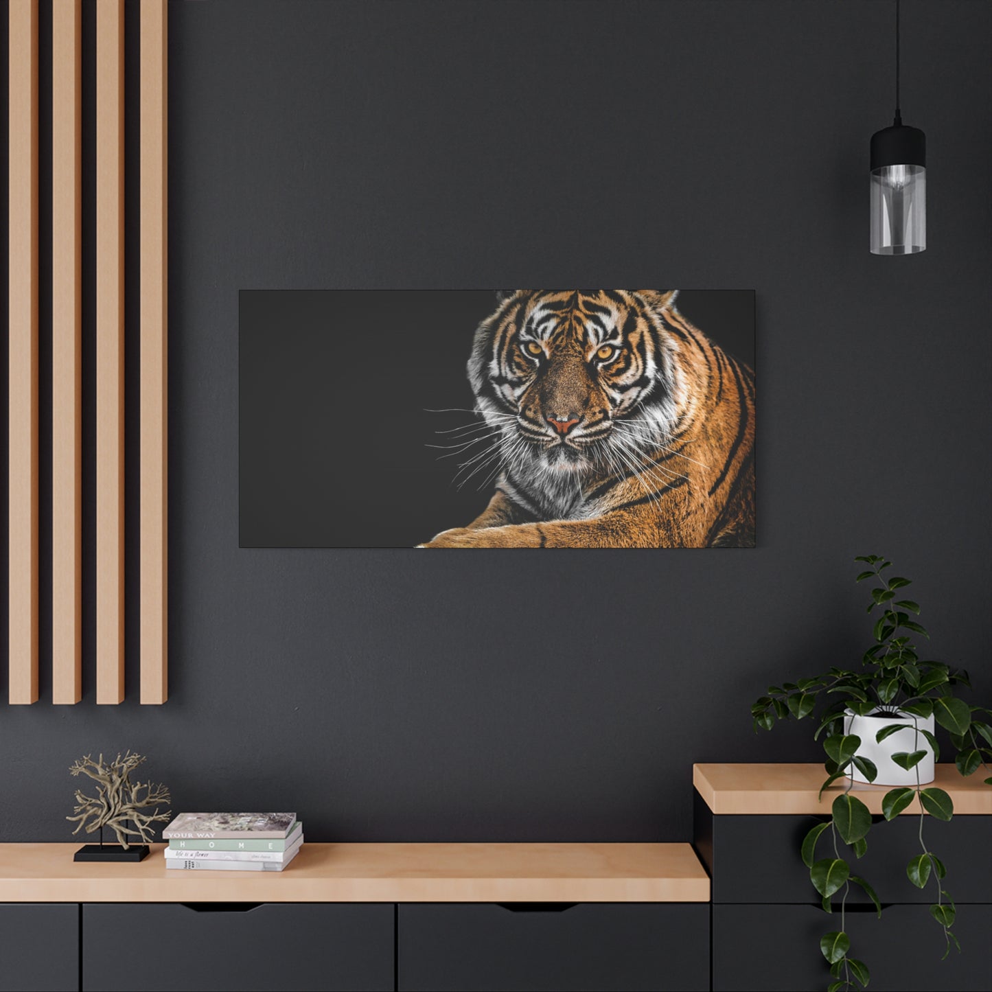 Majestic Tiger Canvas Art, Perfect for Animal Lovers