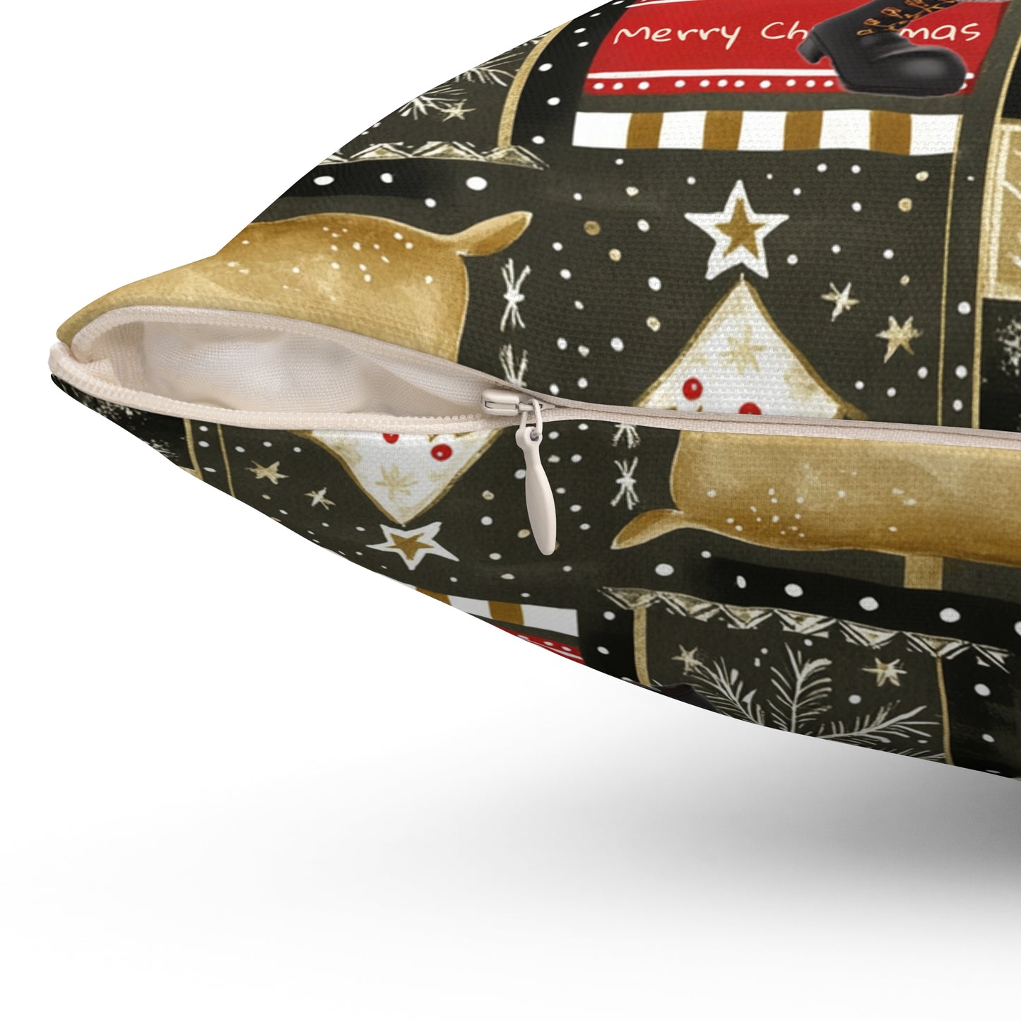 Spun Polyester Square Pillow