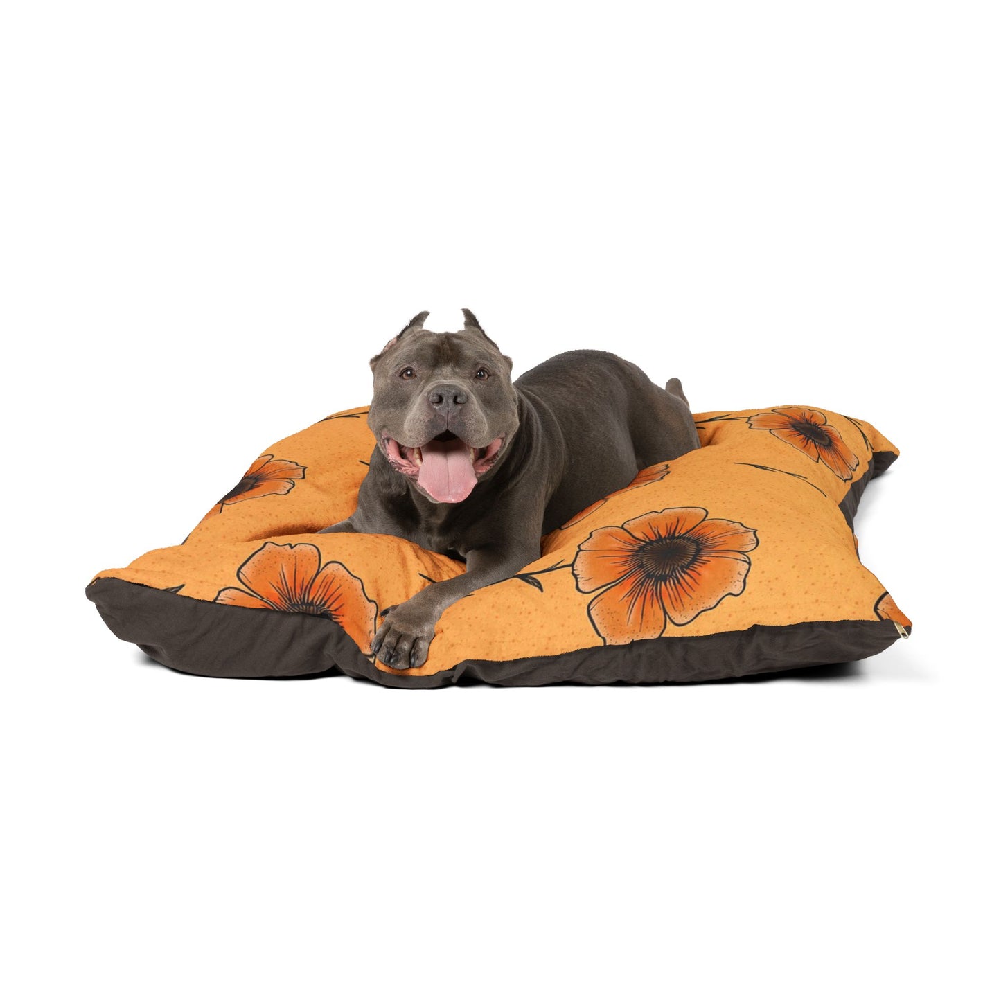 Warm Floral Pet Bed for Cozy Days, Dog Bed, Cat Bed, Housewarming Gift, Decorative Pet Decor, Pet Comfort, Spring Vibes