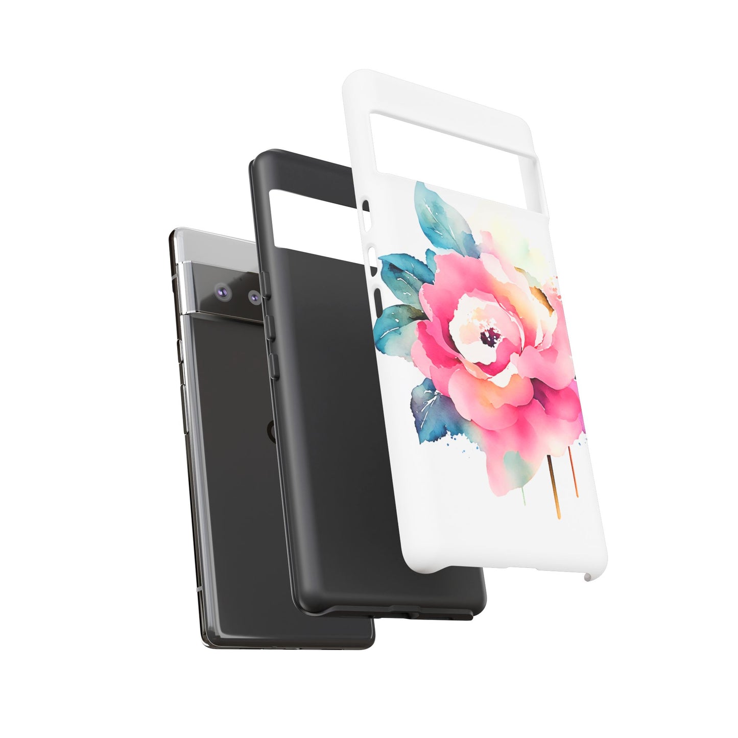 Floral Phone Case - Vibrant Rose Design