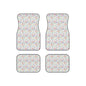 Car Mats (Set of 4) Floral