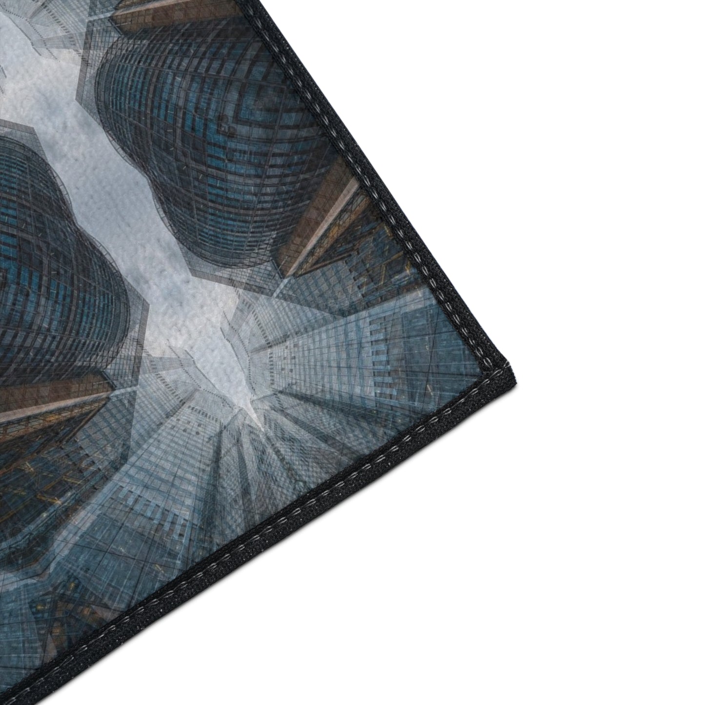 Industrial Urban Pattern Floor Mat — Heavy Duty Entry Rug