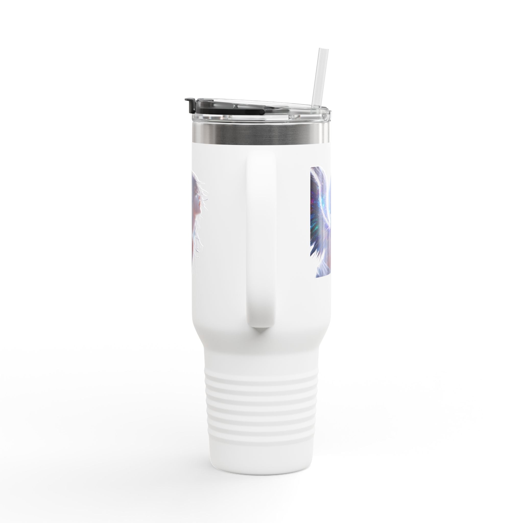 40oz Insulated Travel Mug — Cosmic Angel Illustration