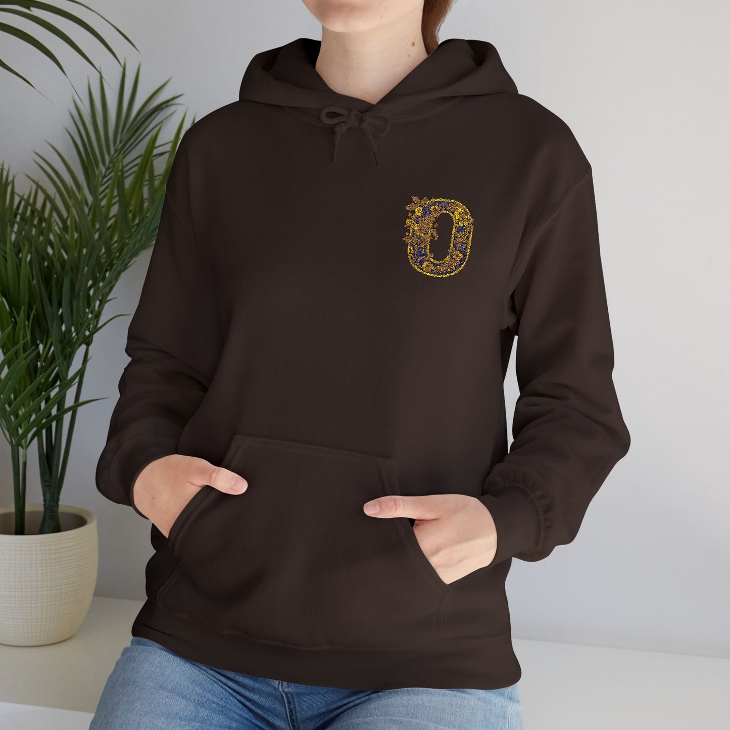 Unisex Heavy Blend™ Hooded Sweatshirt - Letter O