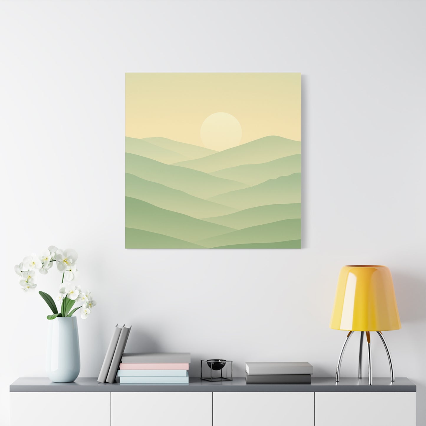 Matte Canvas, Stretched, 1.25" Sunset or Sunrise