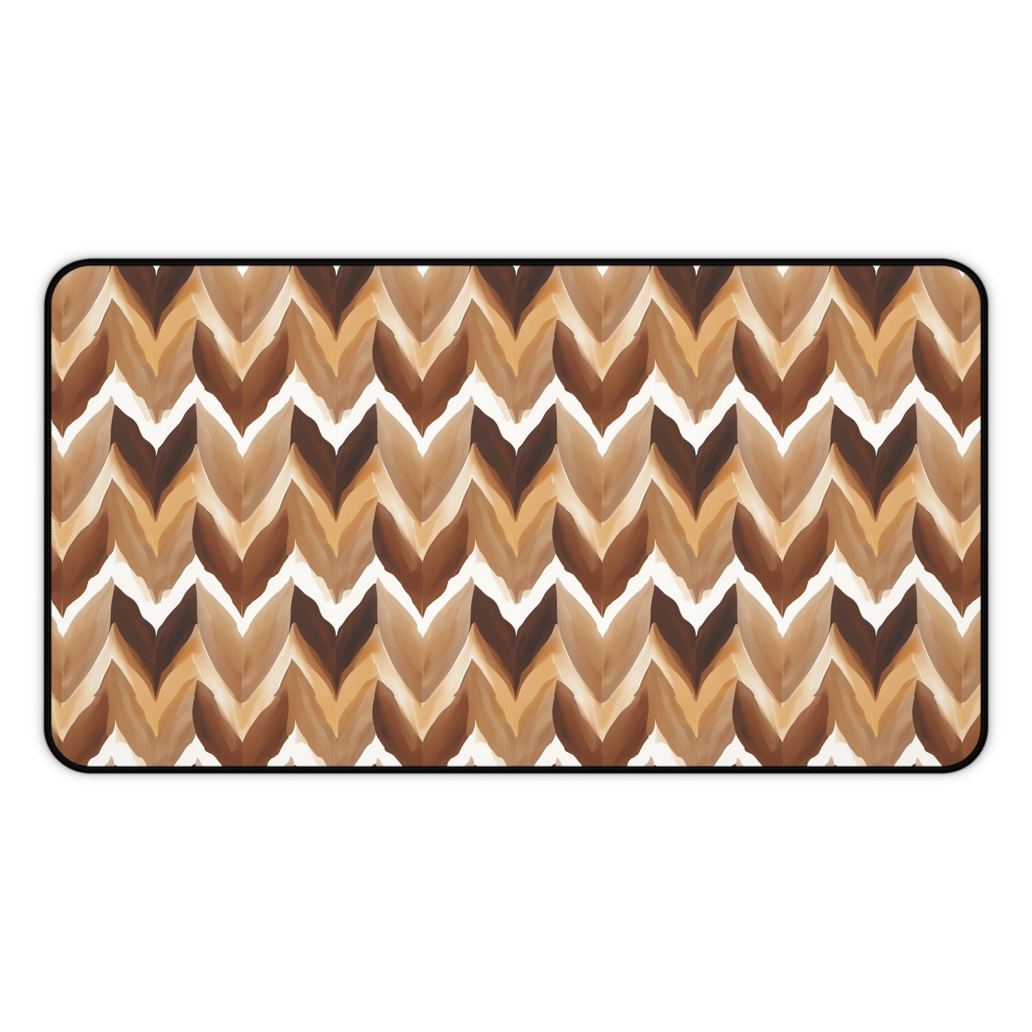Stylish Geometric Desk Mat - Modern Office Decor for Workspace