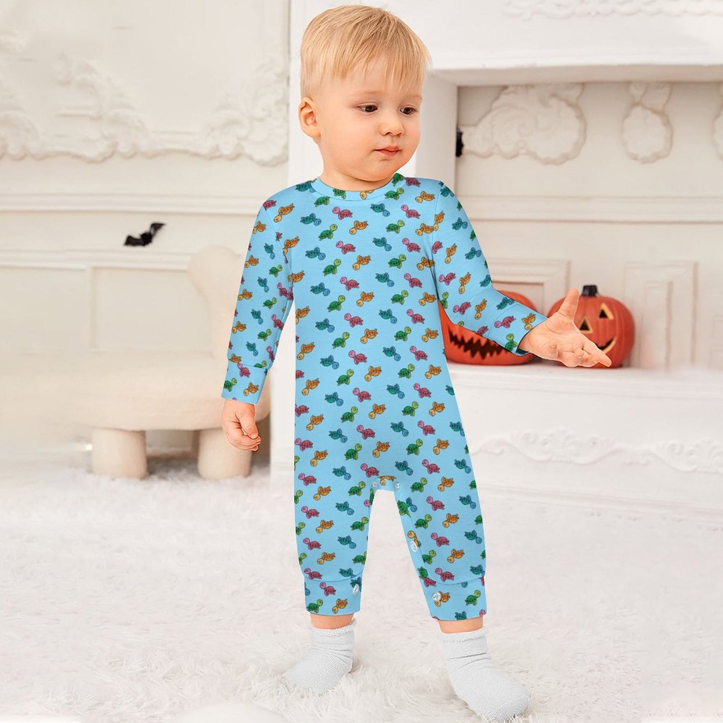 Baby Romper Turtles