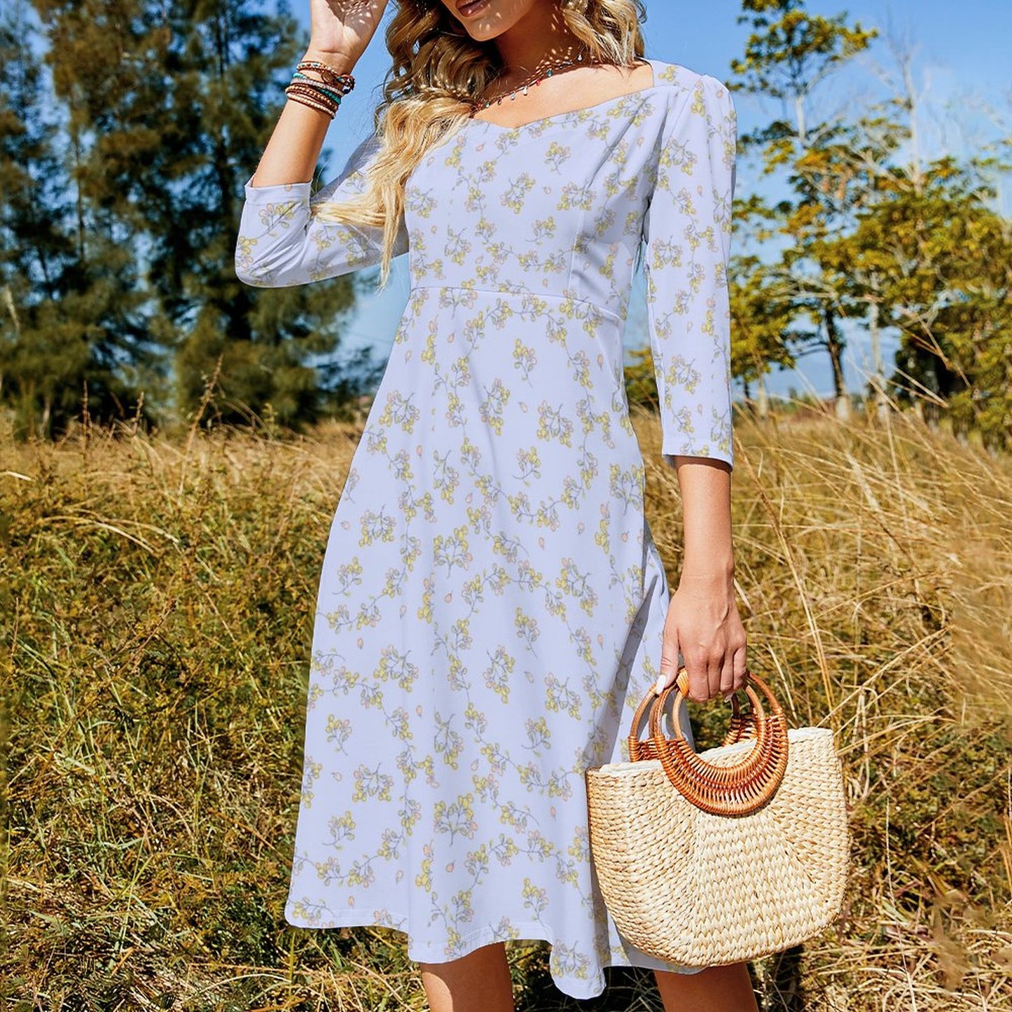 Summer Sweet Bowknot Dress