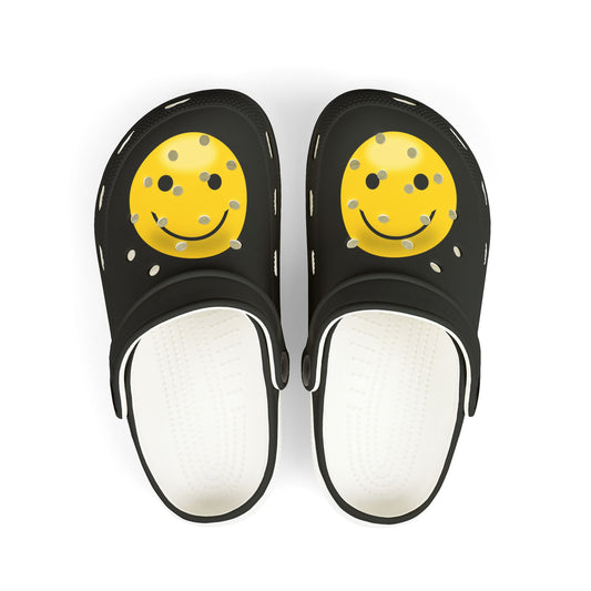 Smiley Face Clogs, Kid's EVA Foam Shoes