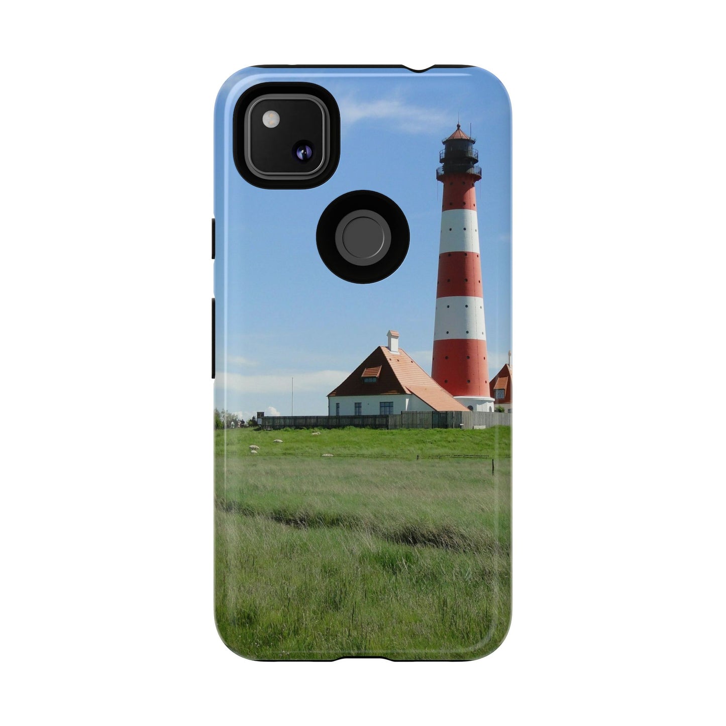 Lighthouse Phone Case - Coastal Vibes, Nautical Gift, Ocean Lover Accessory, Beach Aesthetic, Customizable Design