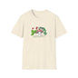 Whimsical Mushroom T-Shirt for Nature Lovers, Casual Tees, Gift for Gardeners, Unisex Softstyle Shirt, Eco-Friendly Apparel