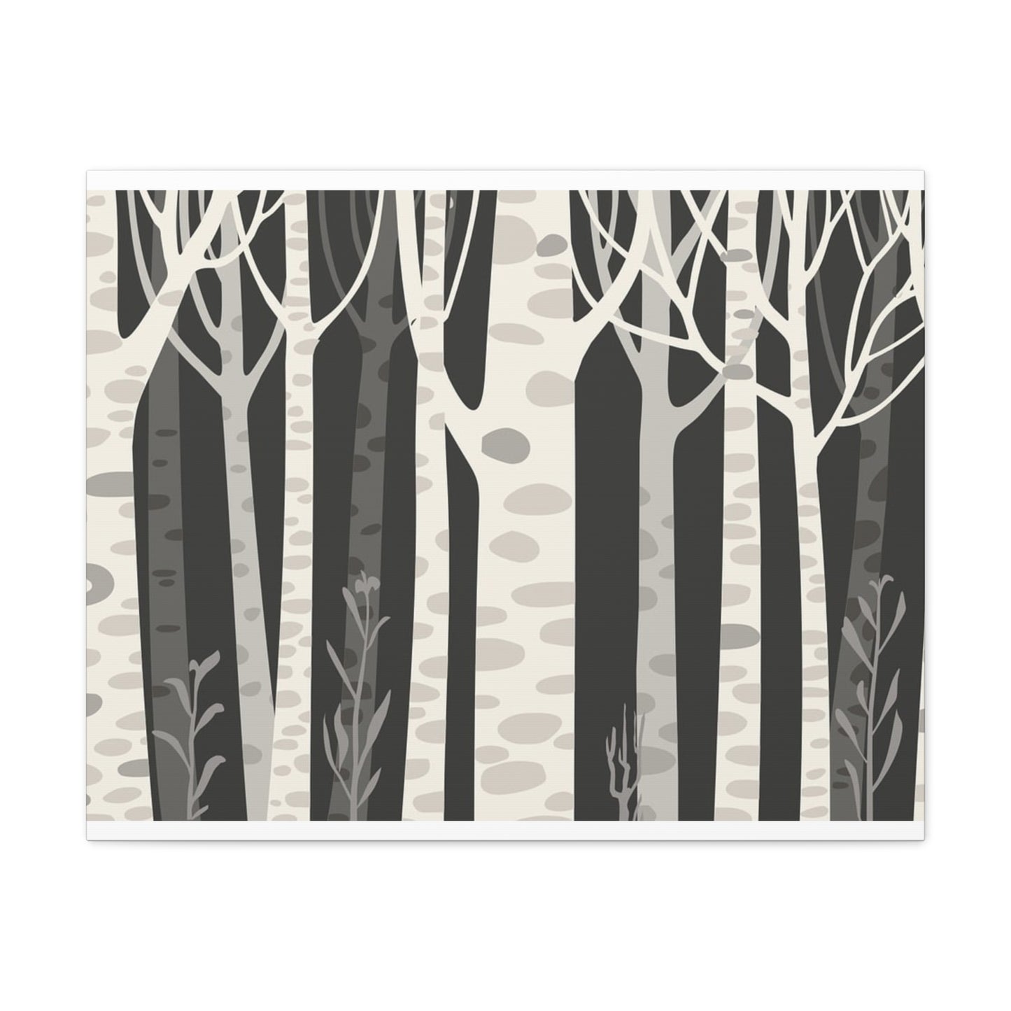 Matte Canvas, Stretched, 1.25" - Trees