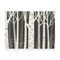 Matte Canvas, Stretched, 1.25" - Trees