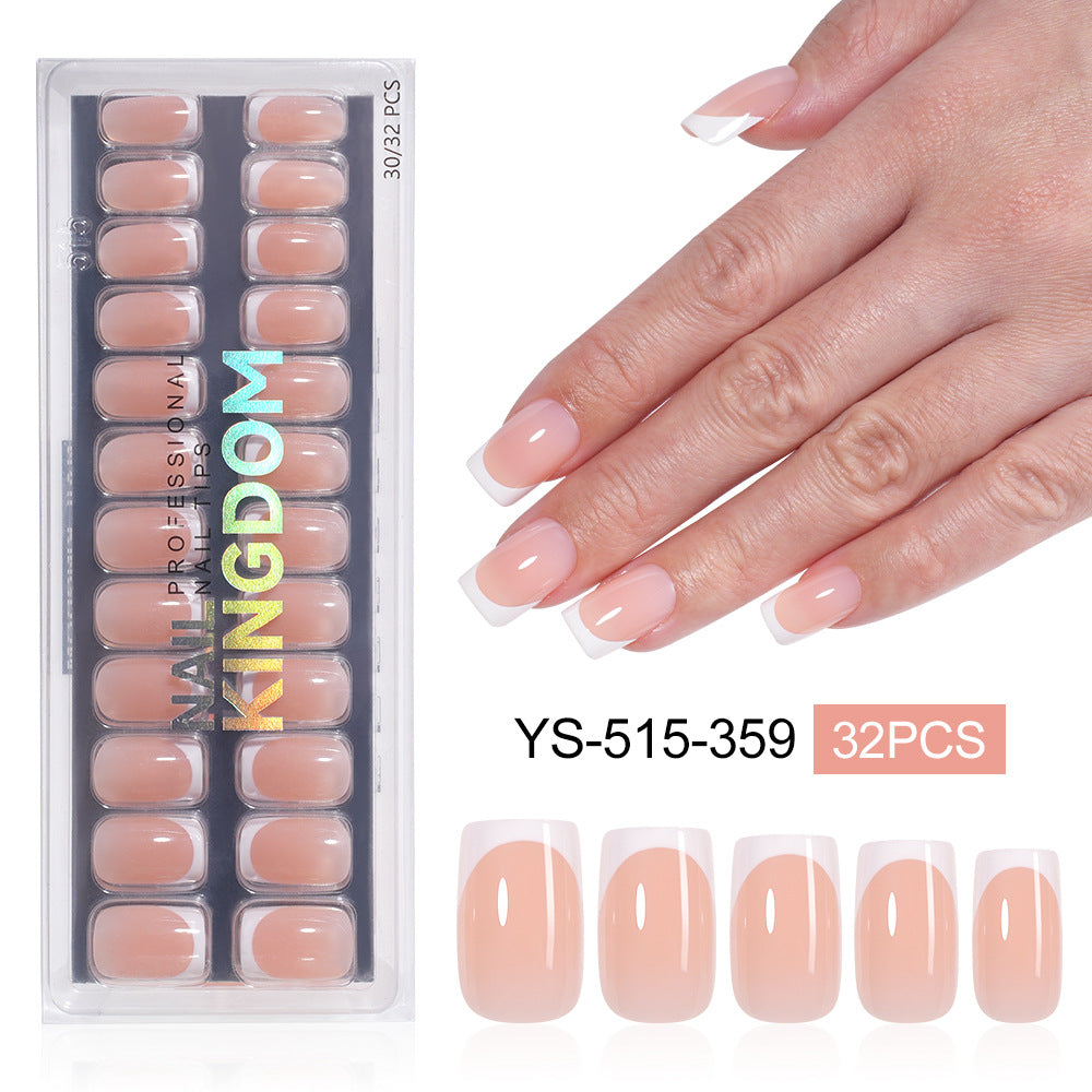 "Classic White French" - Timeless 32Pcs Press-On Nails Set – Image 19