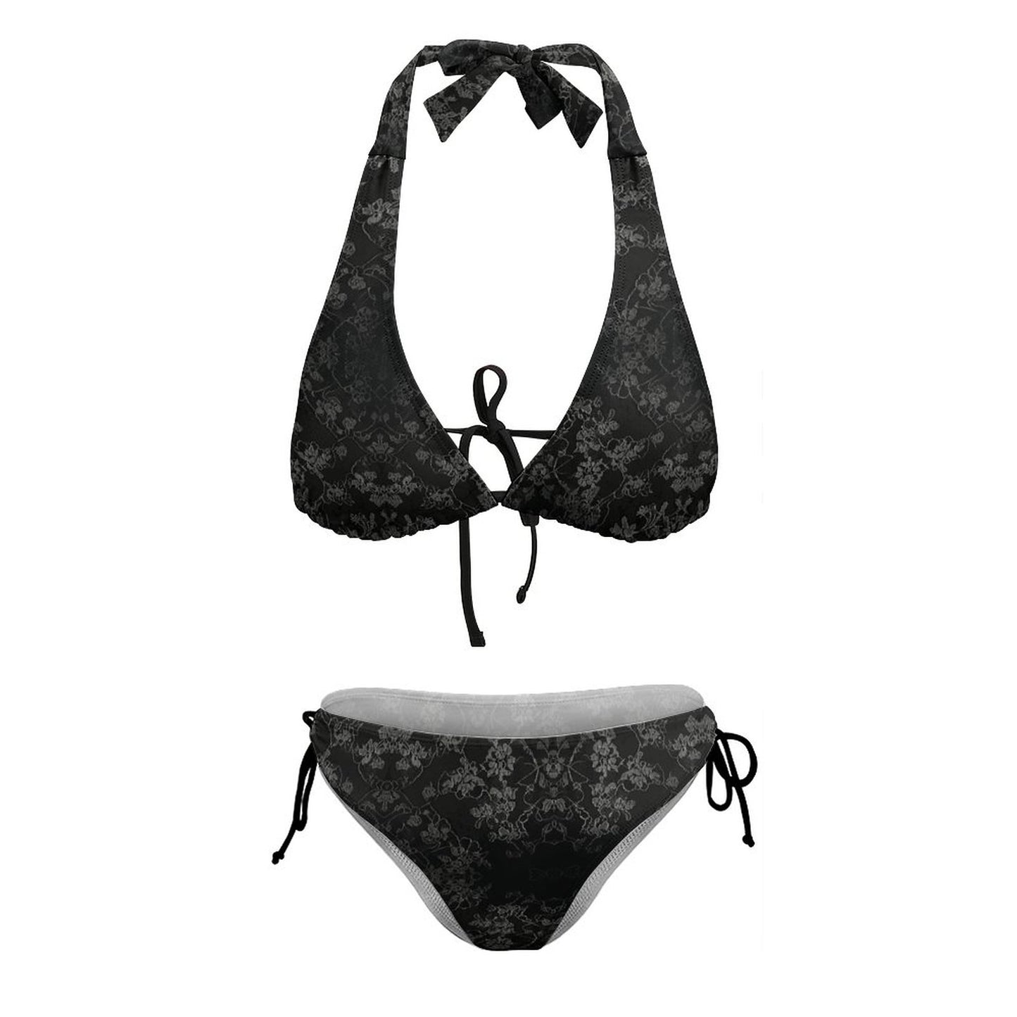 Two Piece Halter Swimsuit