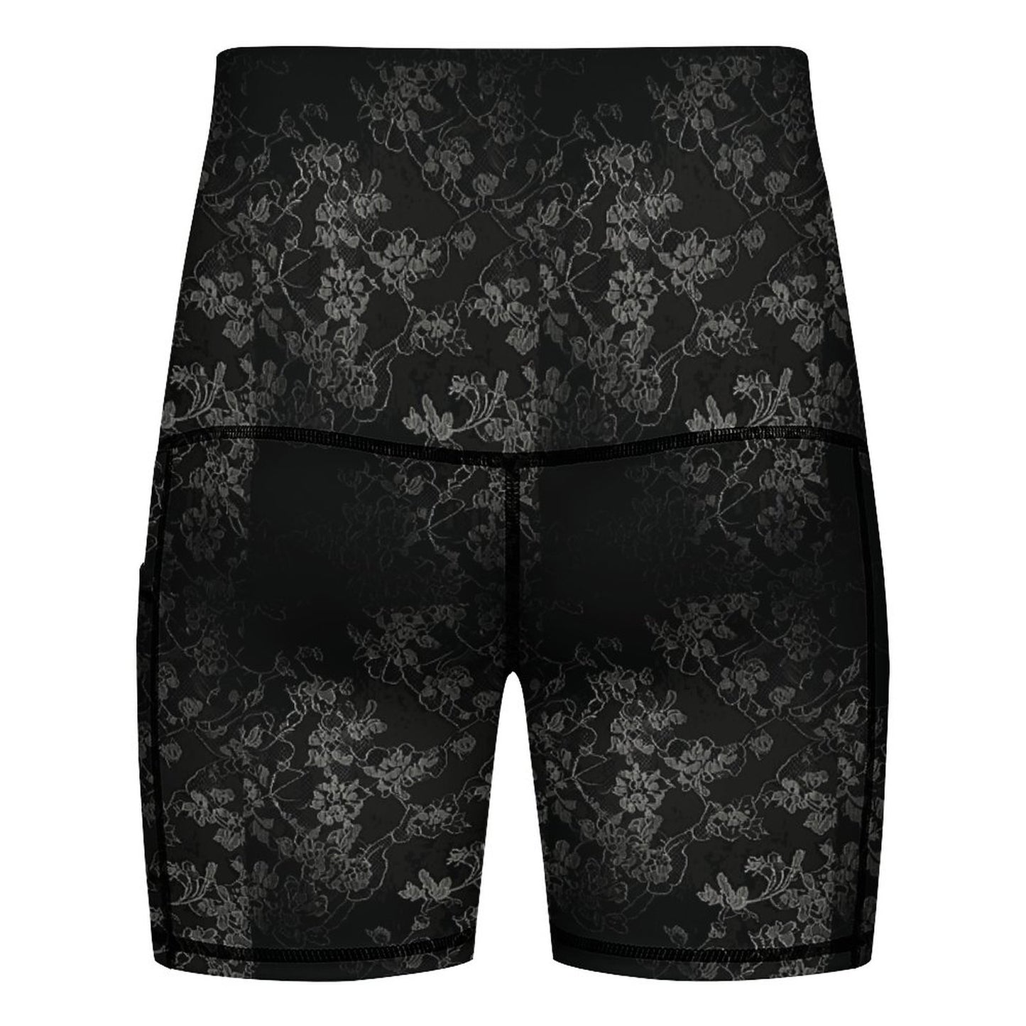 Pregnancy Yoga Shorts Black