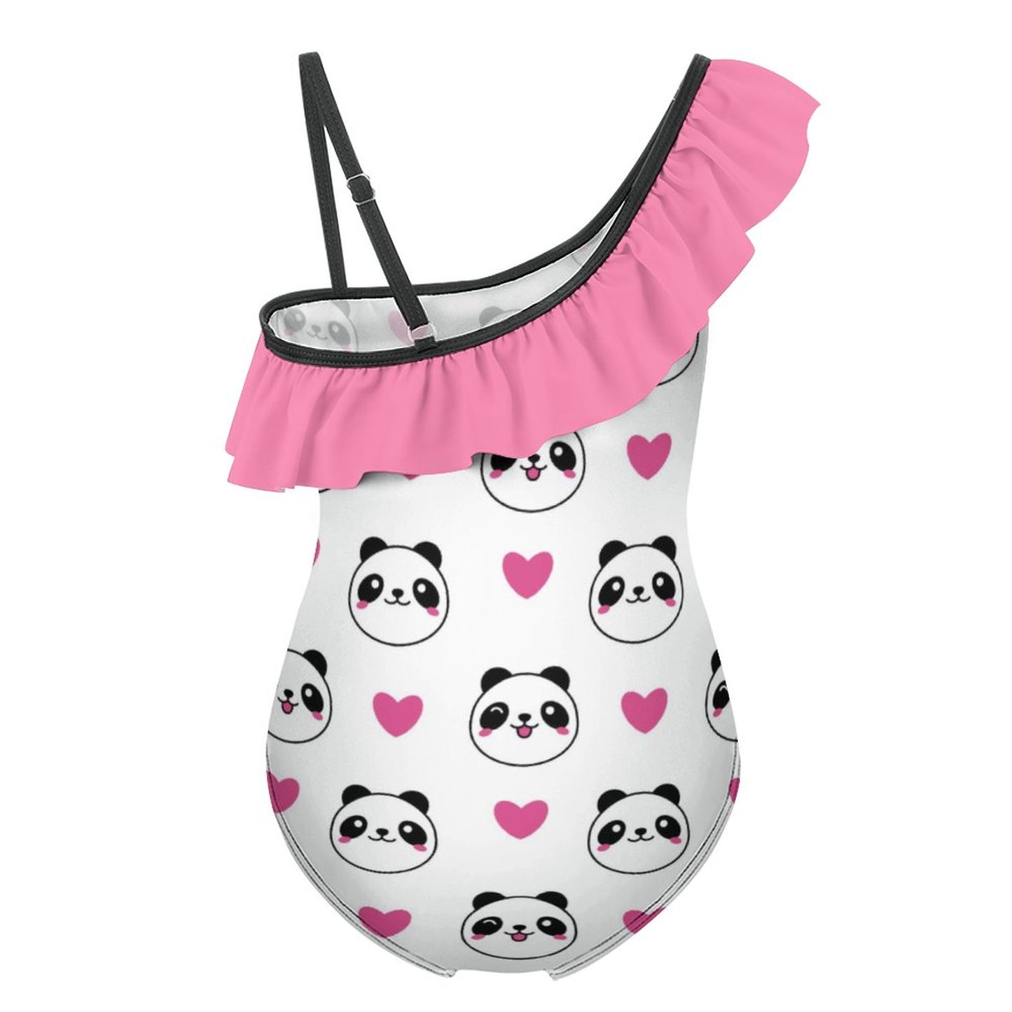 Ruffled One-Piece Swimsuit for Girls