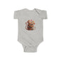 Infant Fine Jersey Bodysuit - Monkey