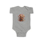Infant Fine Jersey Bodysuit - Monkey