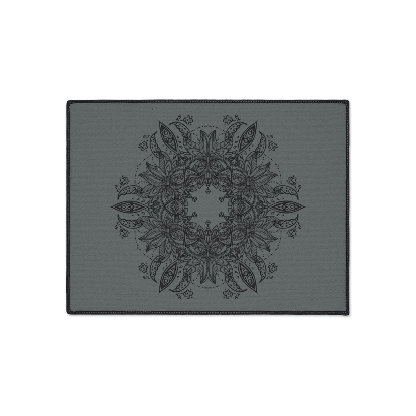 Decorative Mandala Floor Mat — Heavy Duty Non‑Slip Entry Rug