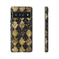 Elegant Gold & Black Phone Case for Tough Protection