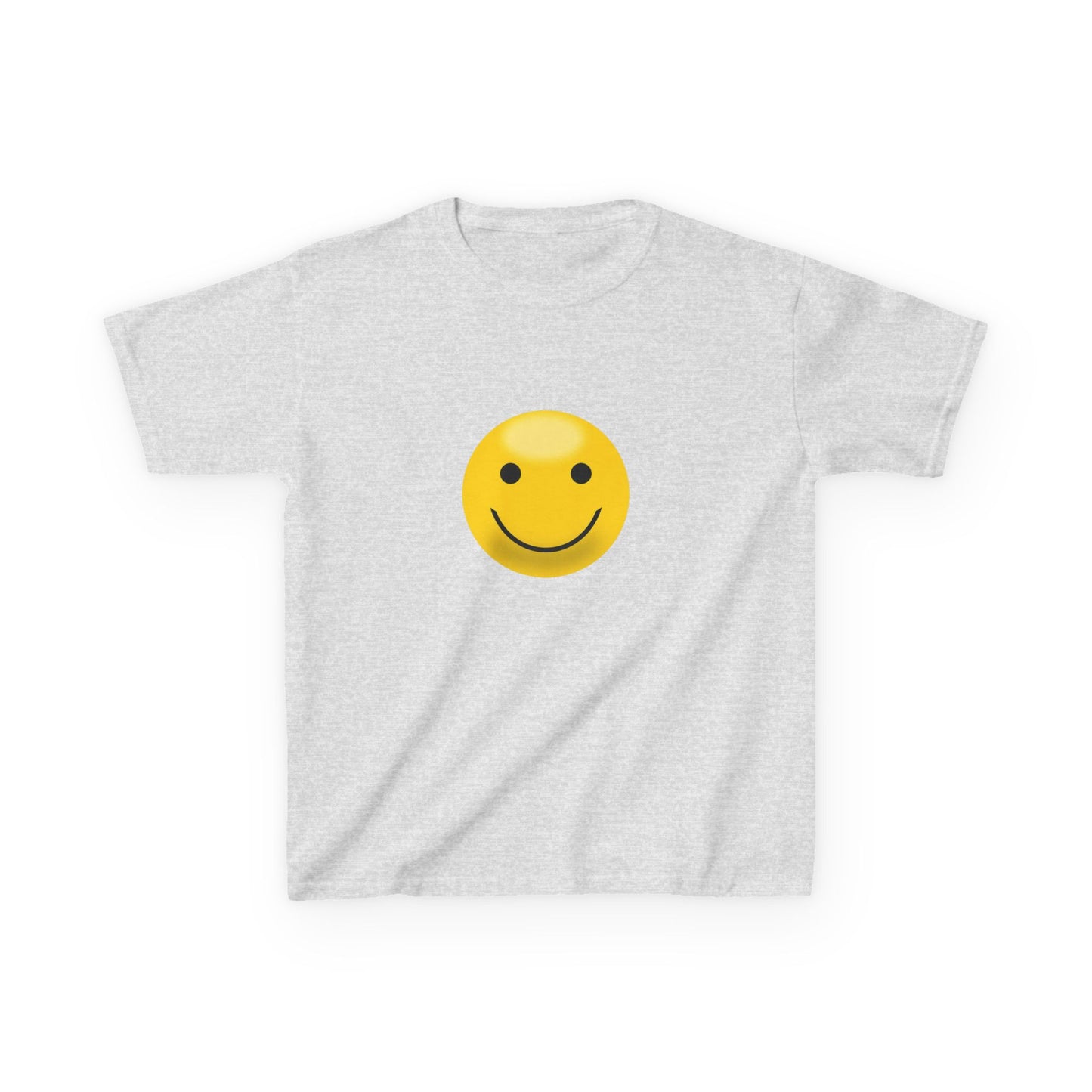 Smiley Face Kids Tee, Funny Kids Shirt, Cute Summer Tee, Gift for Kids, Playful Children