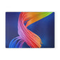 Vibrant Abstract Glass Cutting Board, Kitchen Decor, Colorful Gift, Modern Art, Cutting Surface, Housewarming Present