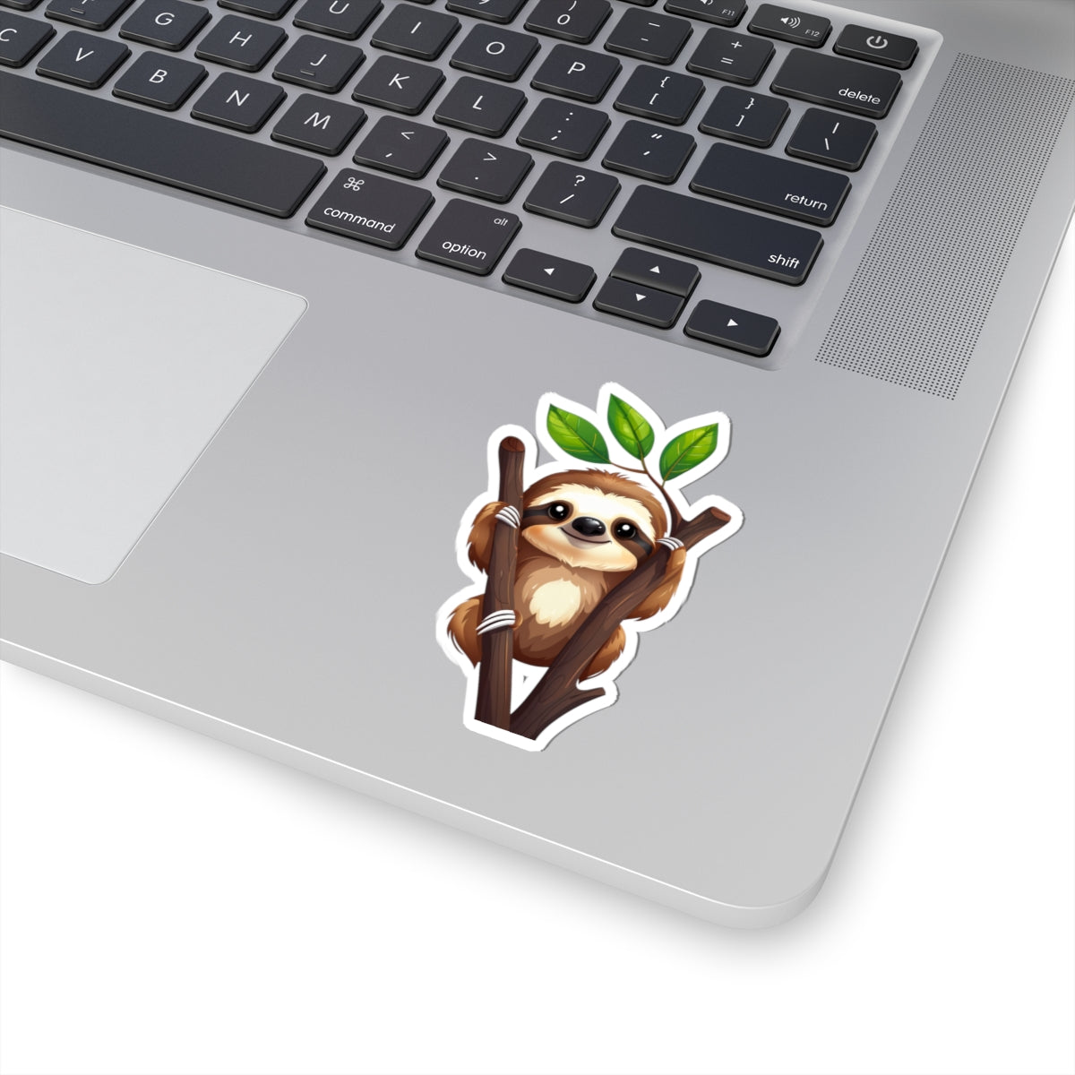Cute Sloth Sticker — Kiss-Cut Vinyl Decal for Laptops, Water Bottles & Notebooks