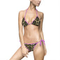 Women's Bikini Swimsuit Black with Accents