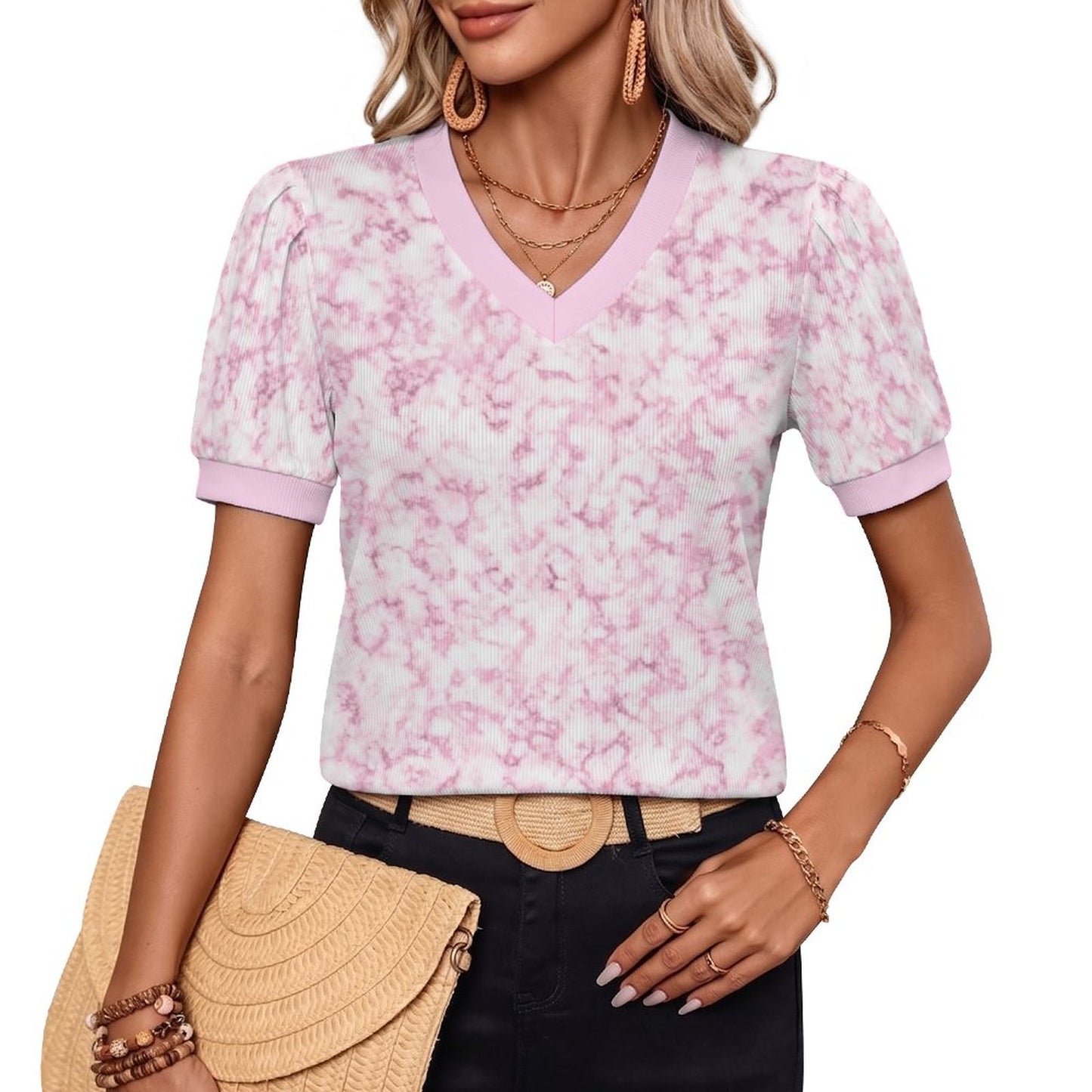 Women's Bubble Sleeve T-Shirt