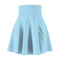 Women's Floral Skater Skirt, Cute Casual Skirt, Spring Fashion, Summer Outfit, Birthday Gift, Boho Style