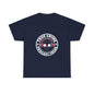 True Crime Podcast Tee — Cat with Headphones Logo