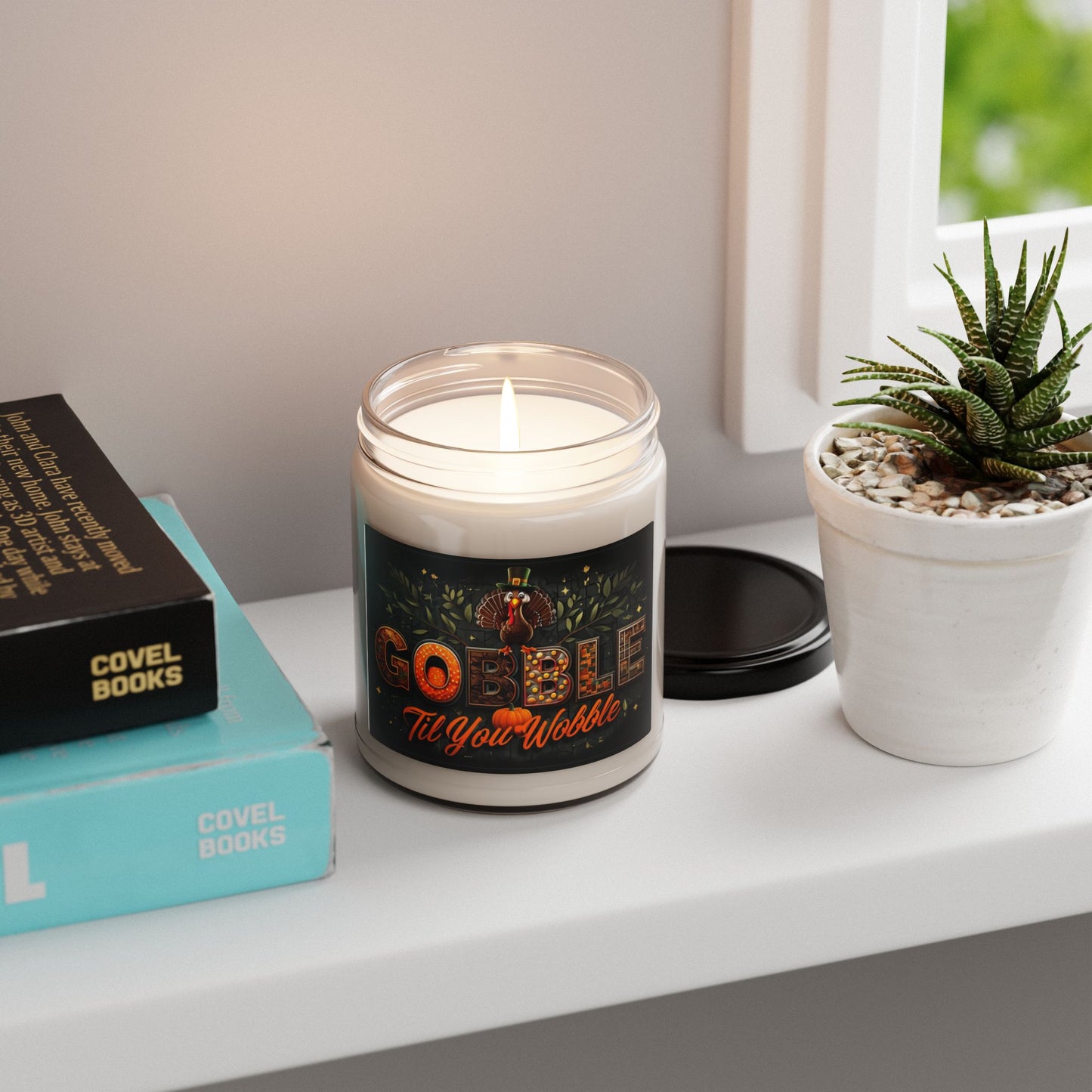 Thanksgiving Scented Soy Candle - Gobble 'Til You Wobble