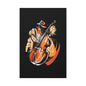 Matte Canvas, Stretched, 1.25" - Bass Player