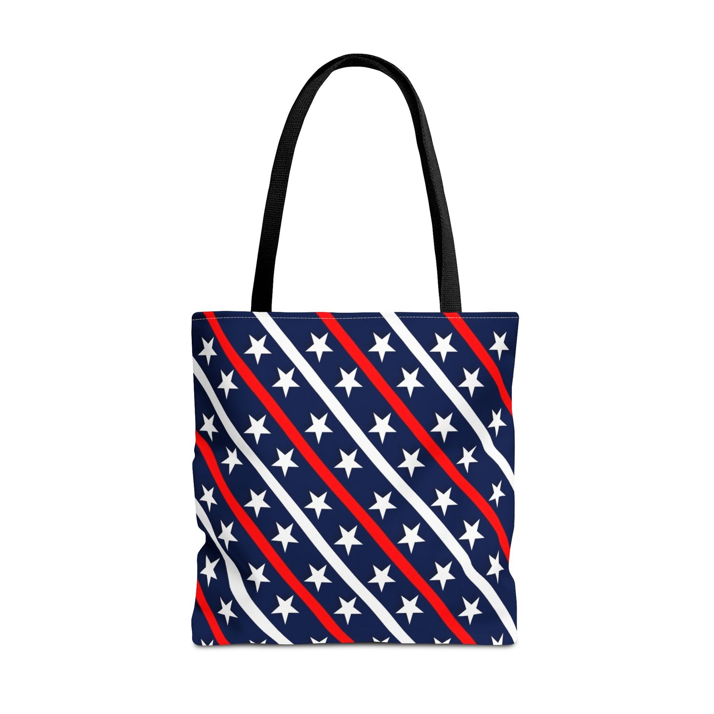 Patriotic Tote Bag, USA Flag Inspired