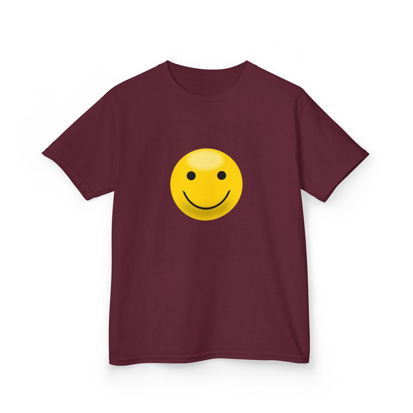 Kids Smiley Face Tee - Fun Cotton Shirt for Kids