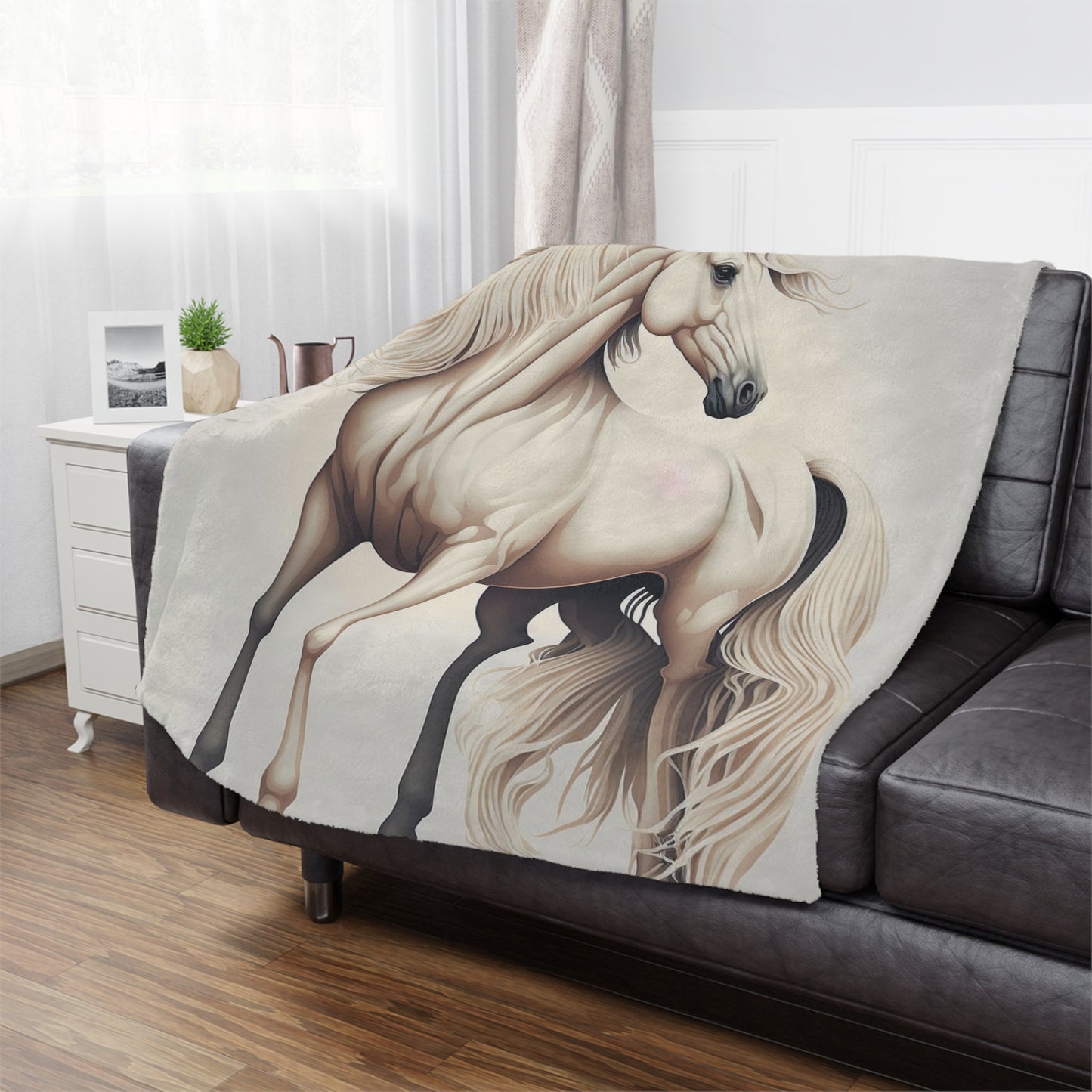 Unicorn Minky Blanket — Soft Plush Fantasy Throw for Kids & Adults