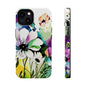Floral Watercolor Magnetic Phone Case — Impact‑Resistant Protective Cover