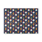 Christmas Santa & Gingerbread Glass Cutting Board – Festive Holiday Kitchen Decor